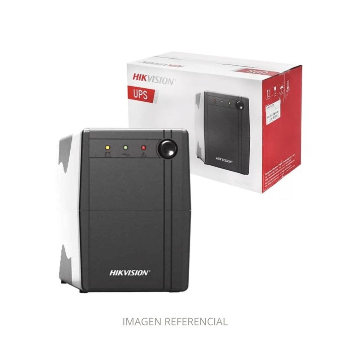 HIKVISION - UPS HIKVISION 600VA 360W PARA PC ROUTER DVR NVR DS-UPS600