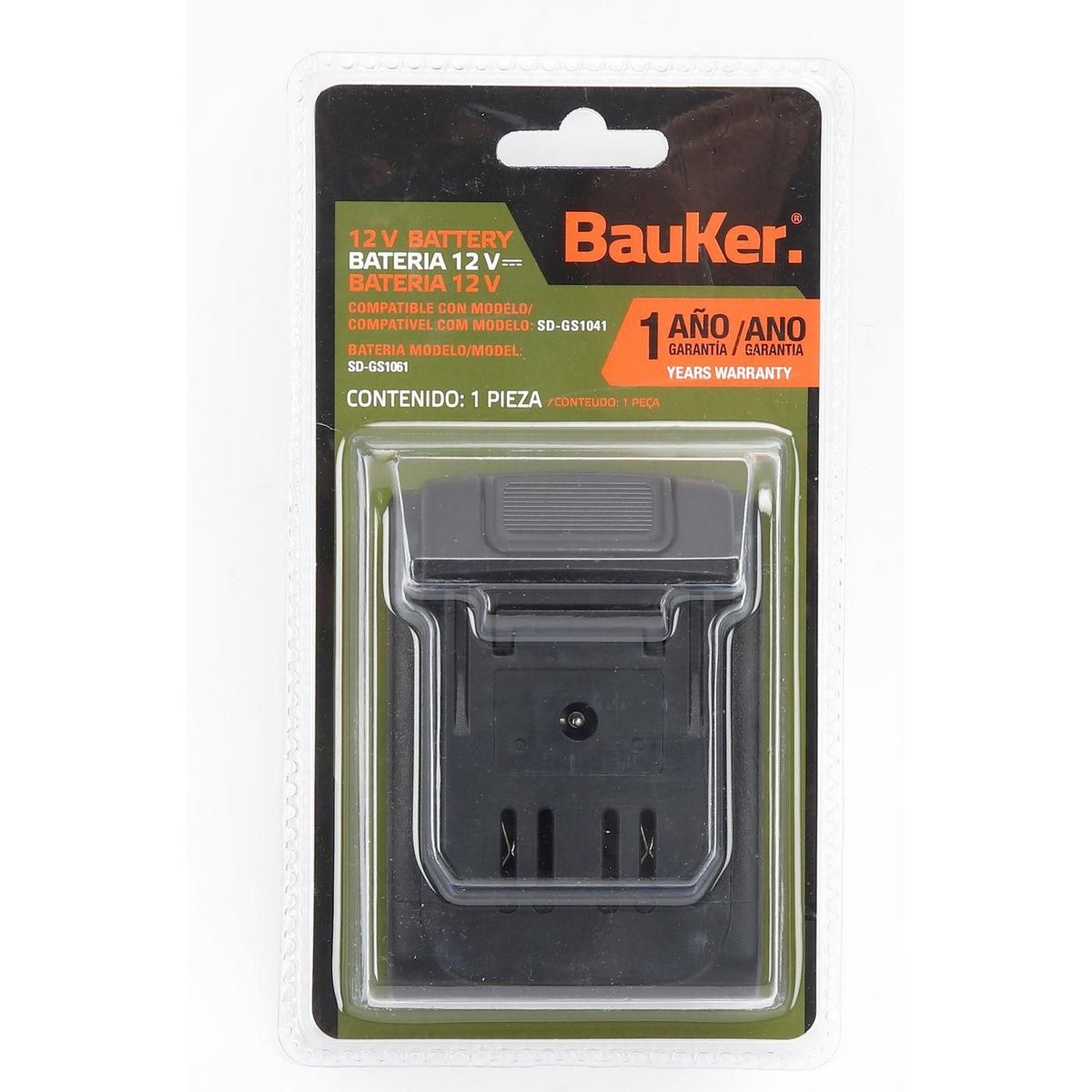 BAUKER - Repuesto Atornillador Inalambrico  Bateria Bauker 12v