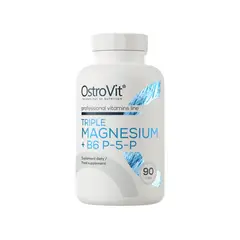 OSTROVIT - TRIPLE MAGNESIO + B6 P-5-P 90 TABLETAS -