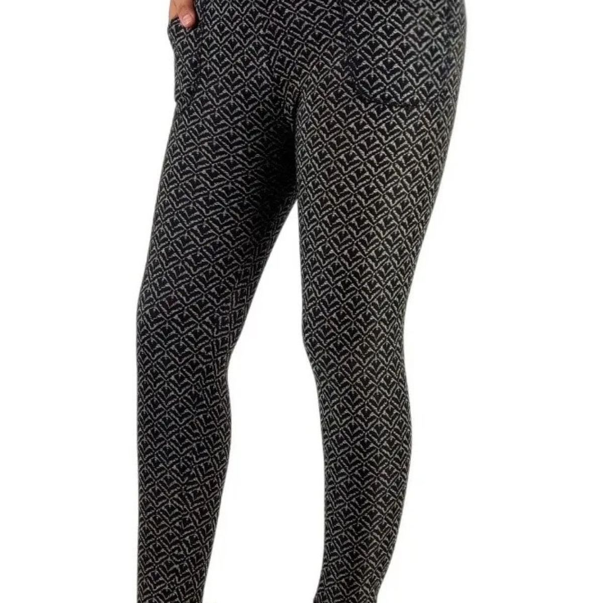 LOOK SHOP - Calza Invierno Mujer Forro Piel, Elasticadas, Tiro Alto 102
