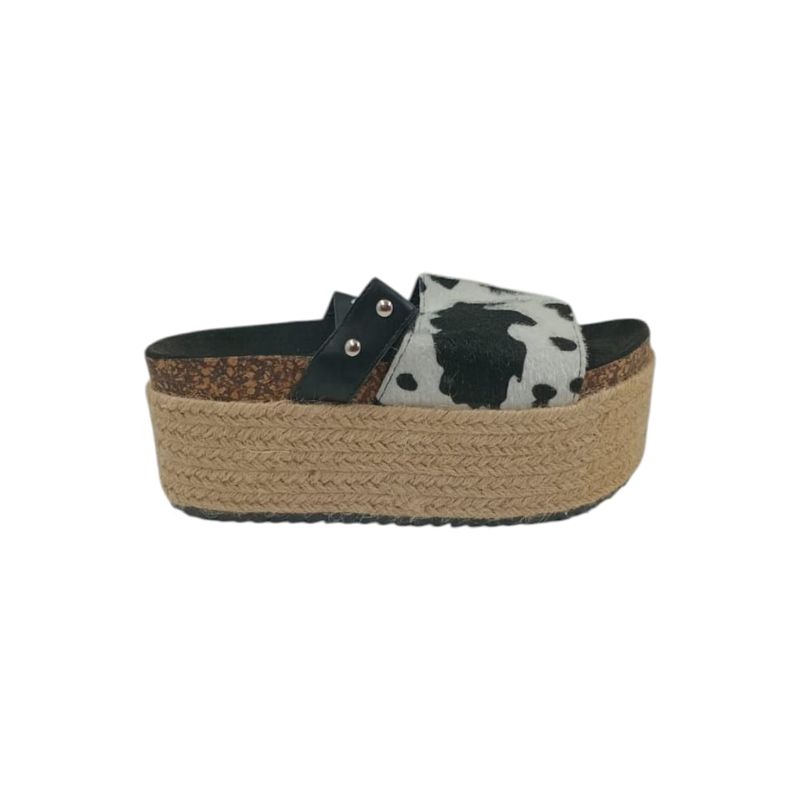 HERIEL - Sandalia Print Plataforma Mujer