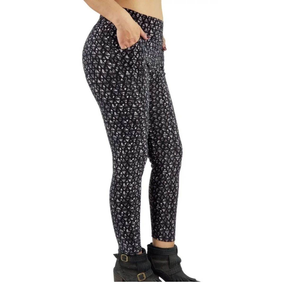 LOOK SHOP - Calza Invierno Mujer Forro Piel, Elasticadas, Tiro Alto 102