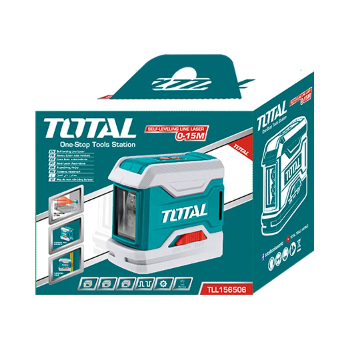 TOTAL TOOLS - Nivel Láser Total