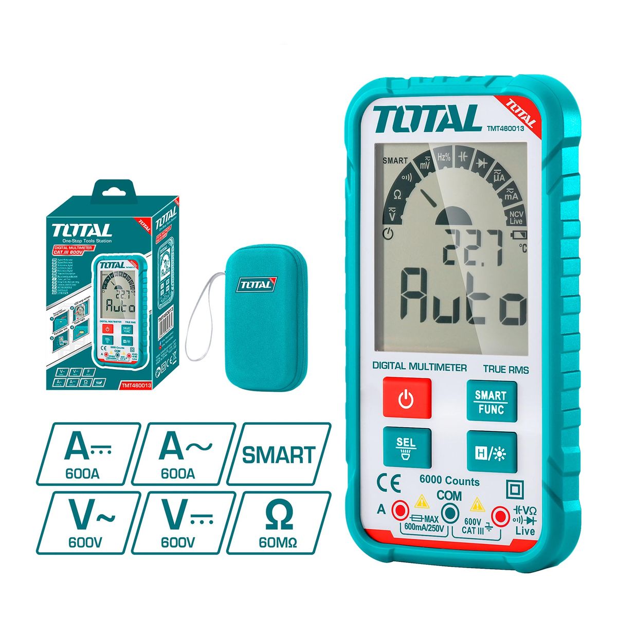 TOTAL TOOLS - Multitester Digital Total