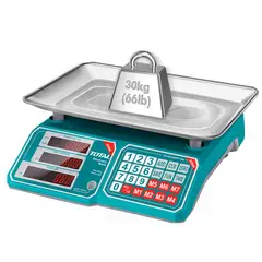 TOTAL TOOLS - Balanza Digital 30 kg Total