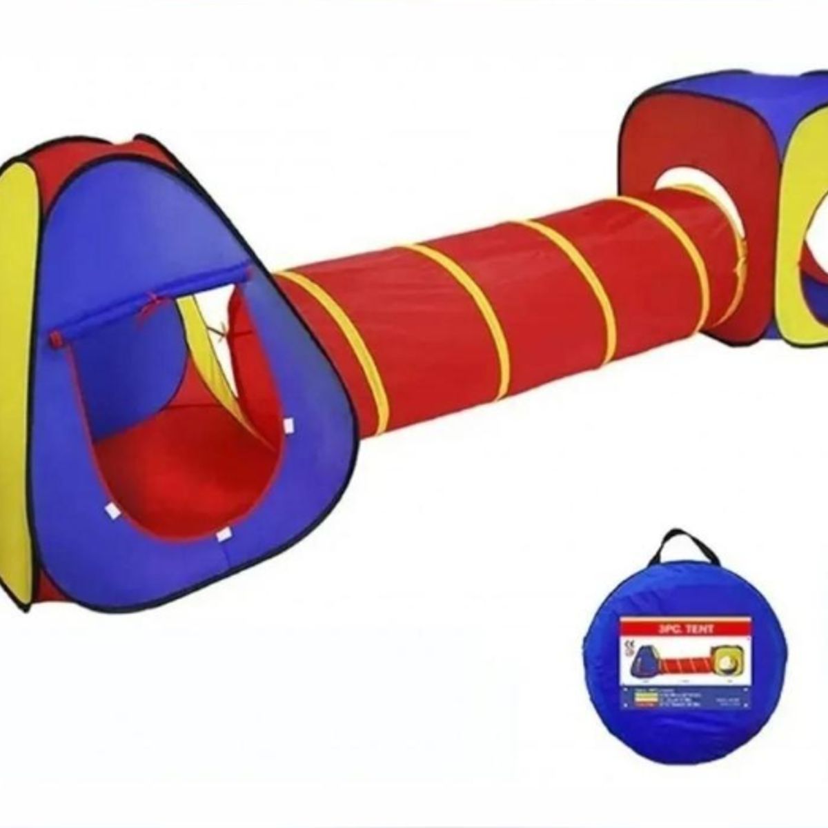 GENERICO - Carpa Castillo Túnel Plegable Infantil