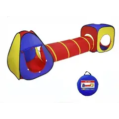 GENERICO - Carpa Castillo Túnel Plegable Infantil