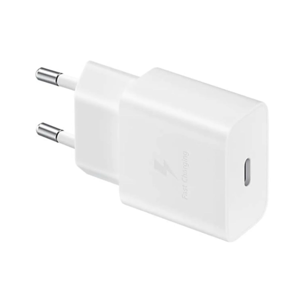 SAMSUNG - Samsung EP-T1510XWEGCH, Cargador Original, USB-C de 15W, Cable Incluido, Blanco