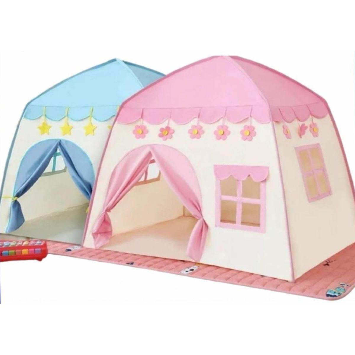 GENERICO - Carpa Plegable Casa Infantil Portatil Rosado