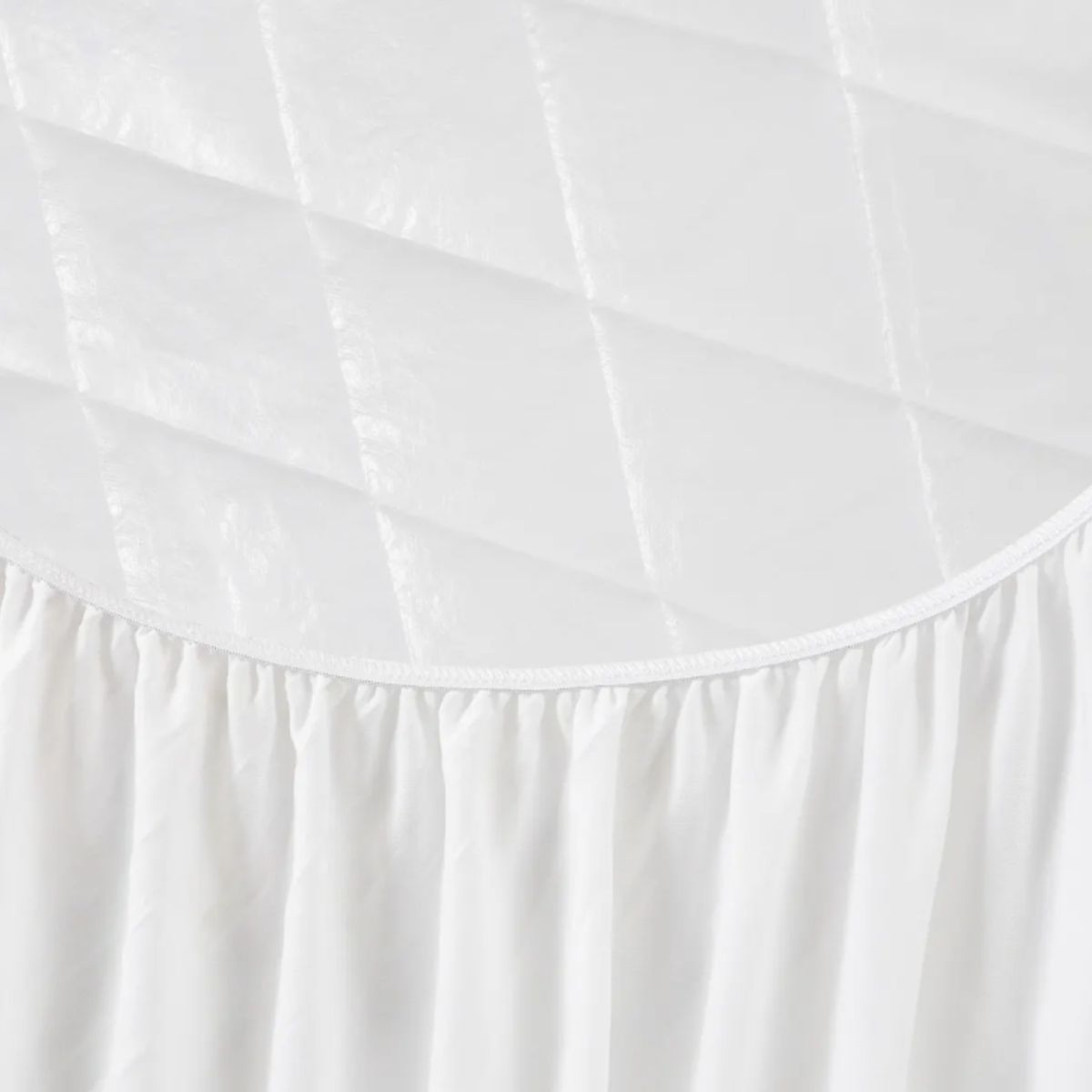 CANNON - Cubre Colchón Tencel Waterproof Blanco 2 Plazas