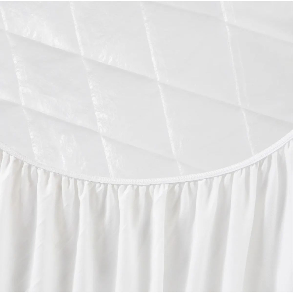 CANNON - Cubre Colchón Tencel Waterproof Blanco 1.5 Plazas