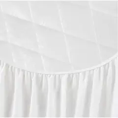 CANNON - Cubre Colchón Tencel Waterproof Blanco 1.5 Plazas