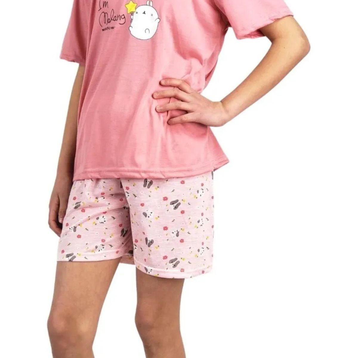 LOOK SHOP - Pijama Niña Verano. Short Y Polera. Tallas. Diseños. 390