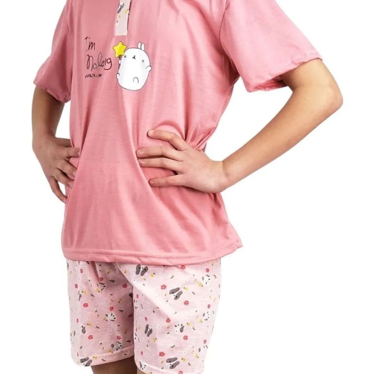 LOOK SHOP - Pijama Niña Verano. Short Y Polera. Tallas. Diseños. 390