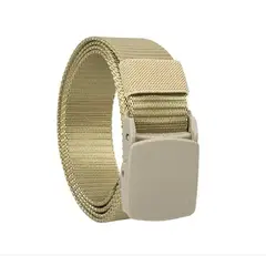 VISUALHEX LIMITADA - Cinturón Táctico Ajustable Correa Deportiva Unisex - Beige