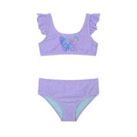 Traje de Baño Niña Bikini Vuelos UV50 Lila - Lila