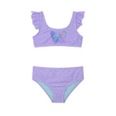 Imagen 2 del producto Traje de Baño Niña Bikini Vuelos UV50 Lila - Lila