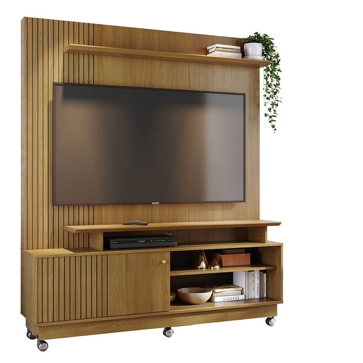 TAHUARI - Home theater Ares con ruedas Cumaru