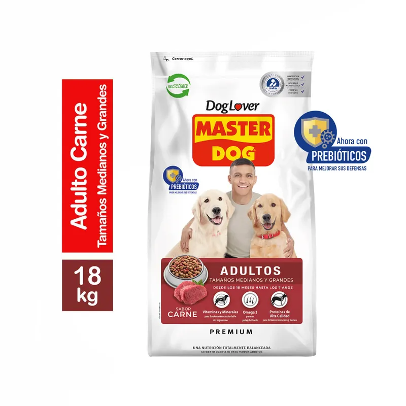 MASTER DOG - Alimento Master Dog Adulto 18 kg