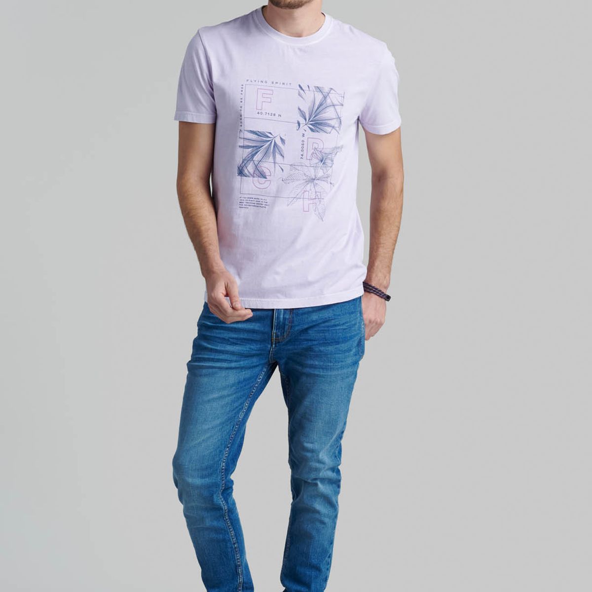 FEROUCH - Polera Ohio Lila Ferouch