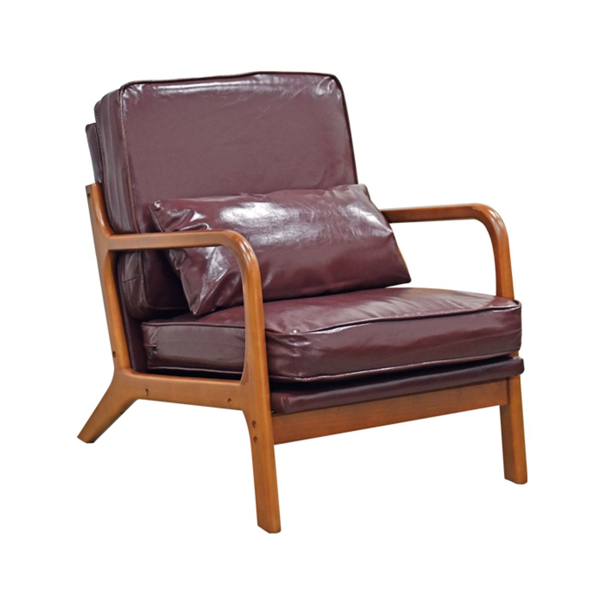 MSA MUEBLES SANTA ANA - Poltronas Sitial Manchester Burdeo x 2 unidades