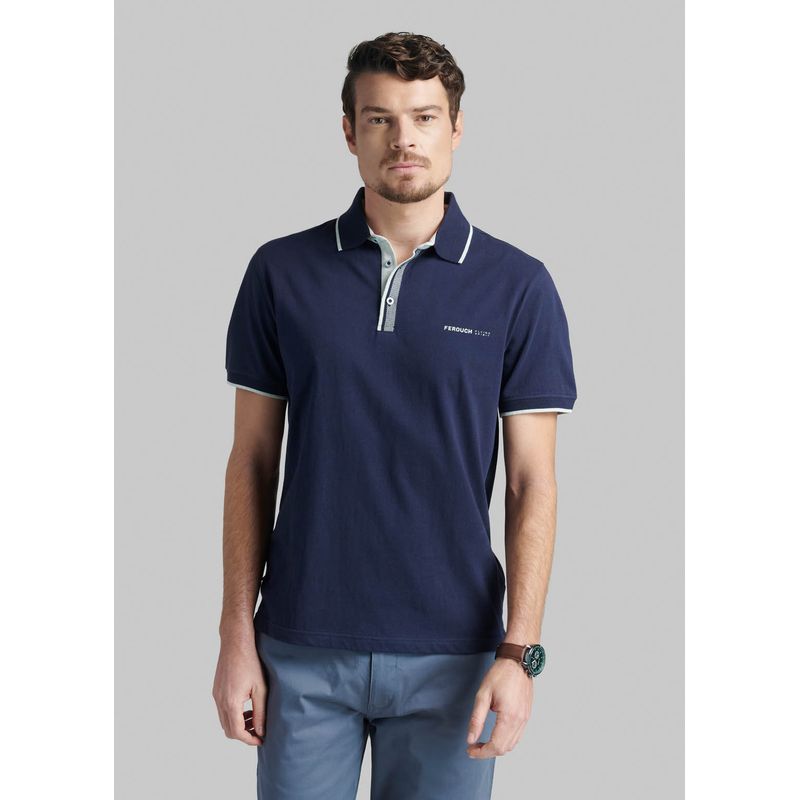 FEROUCH - Polera New York Azul Ferouch