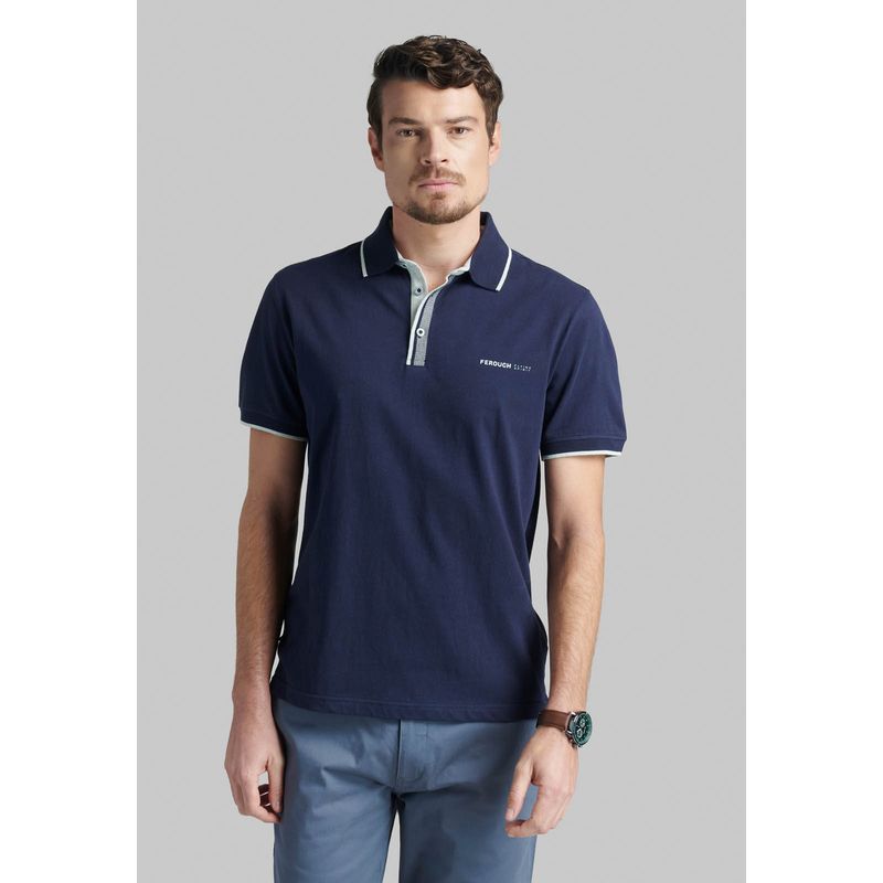 FEROUCH - Polera New York Azul Ferouch