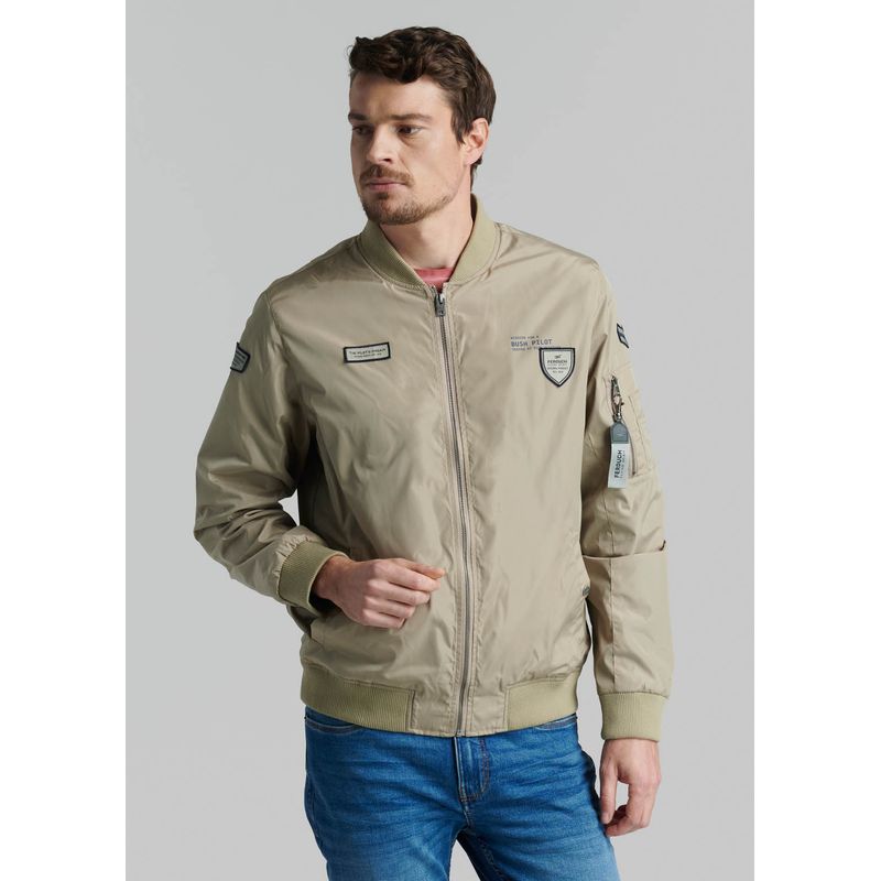 FEROUCH - Chaqueta Pilot Sport Beige Ferouch
