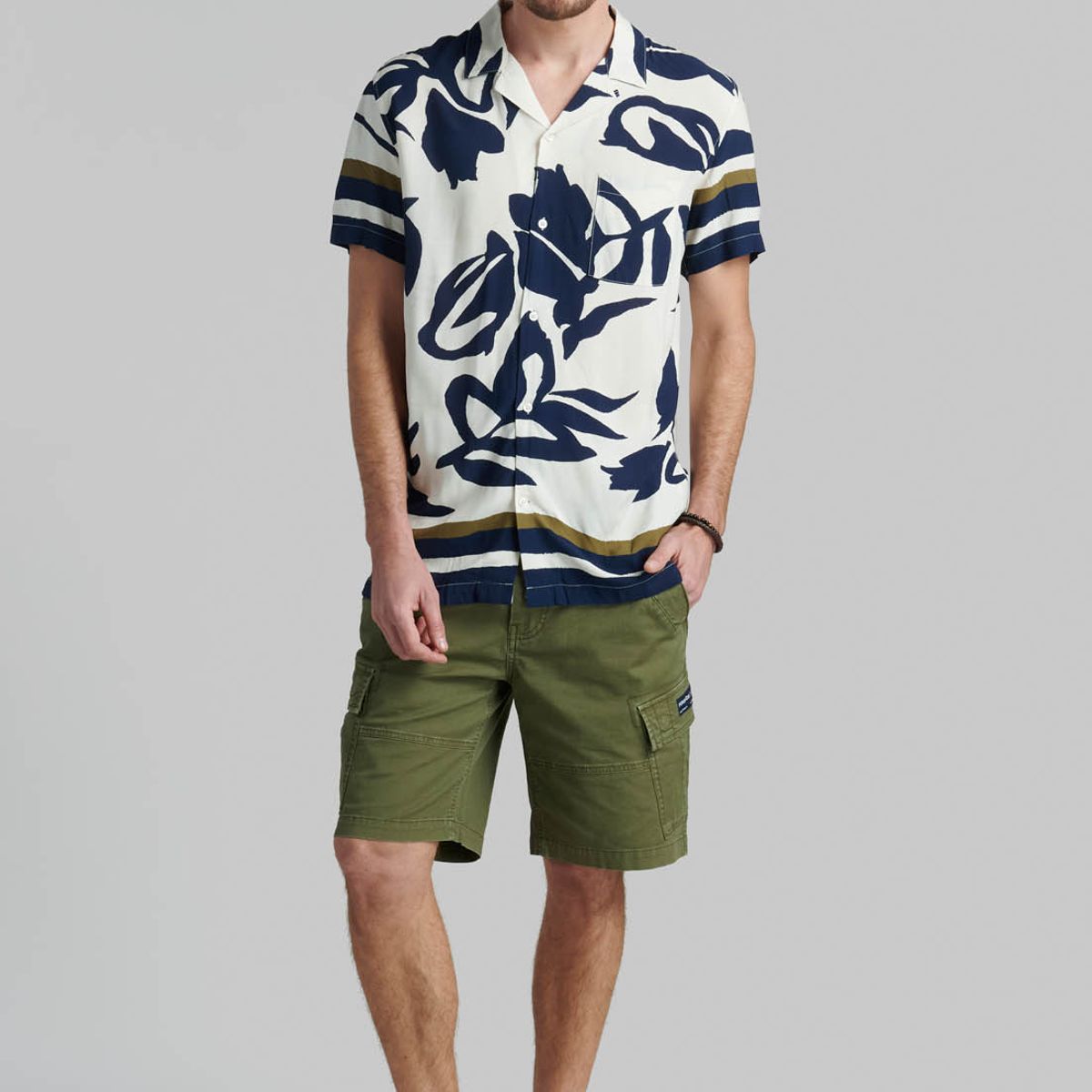FEROUCH - Camisa Claremont Azul Ferouch