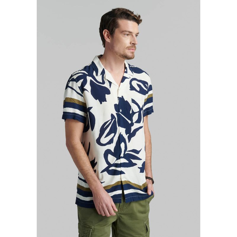 FEROUCH - Camisa Claremont Azul Ferouch