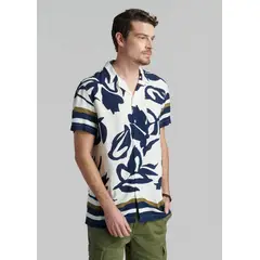 FEROUCH - Camisa Claremont Azul