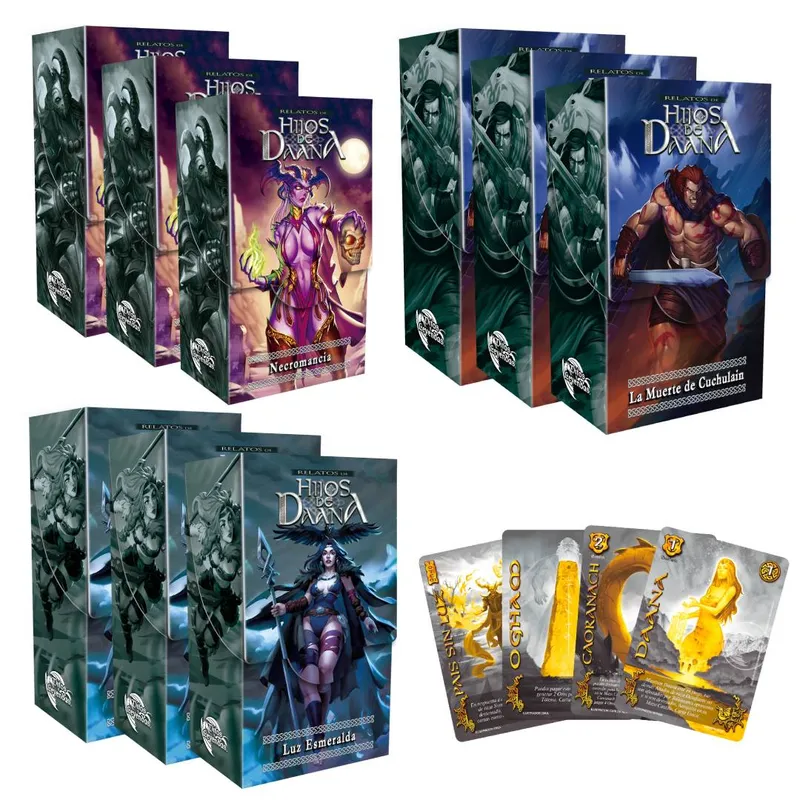 MITOS Y LEYENDAS - Megapack X9 Relatos de Hijos de Daana - MyL PB