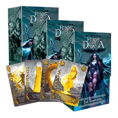 MITOS Y LEYENDAS - X3 Relatos Hijos de Daana Luz Esmeralda + 2 Cartas Al Azar
