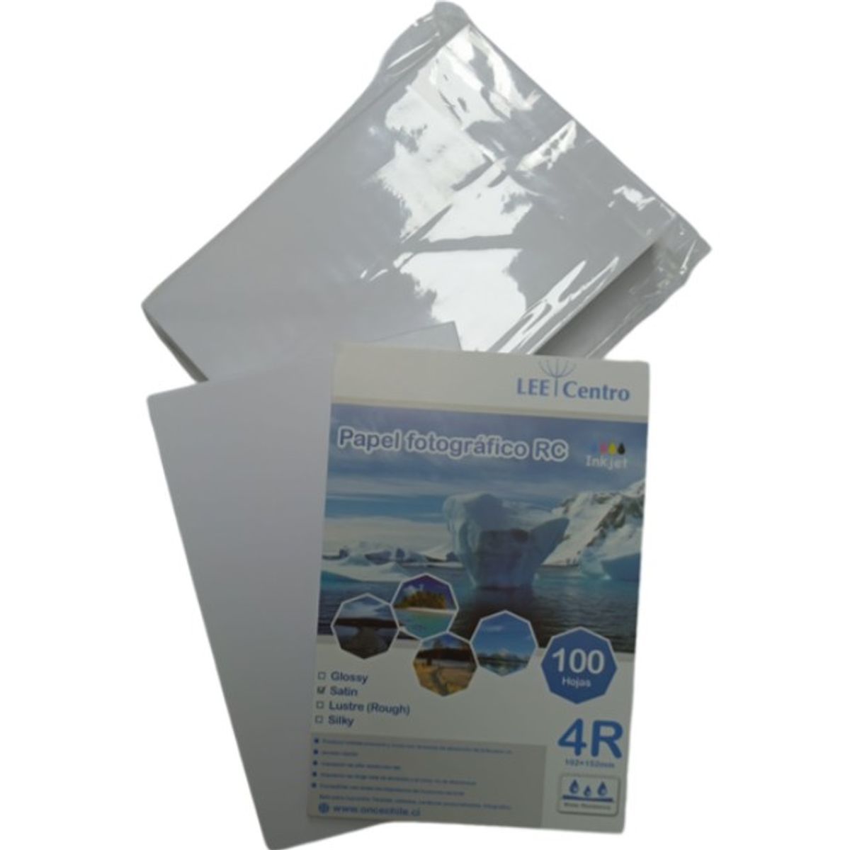 Pack De Papel Satinado 4r P 100 Hojas, marca TODOK - Foto 2