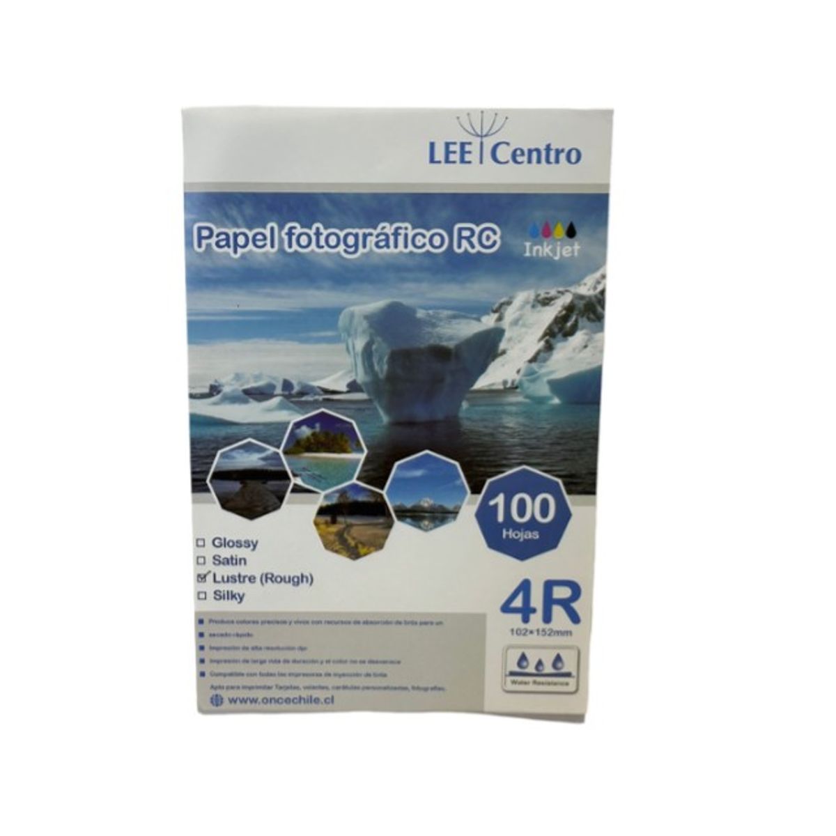 TODOK - Papel Lustrado 4r P 100 Hojas