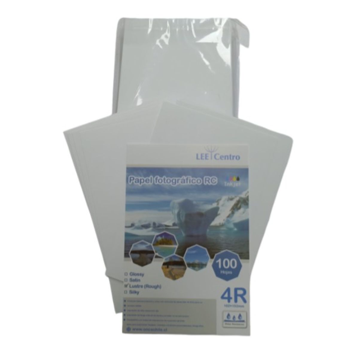 TODOK - Papel Lustrado 4r P 100 Hojas