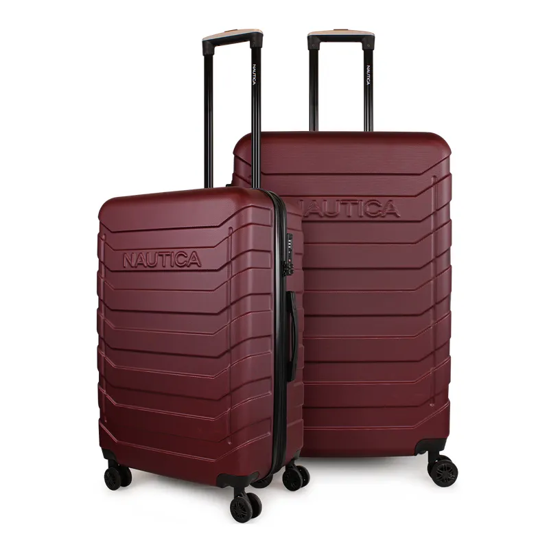 NAUTICA - Pack 2 maletas M+L Soho 20 y 23kg burdeo Nautica - Burdeos