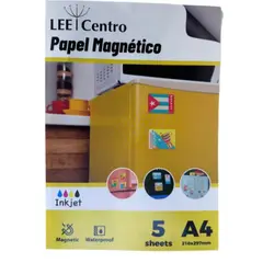 TODOK - Papel Imán Imantado Magnético Magneto A4 5 Hojas