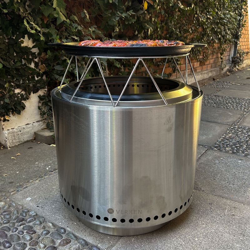 VERKEN - Plancha Para Brasero Sin Humo 50 Cm L