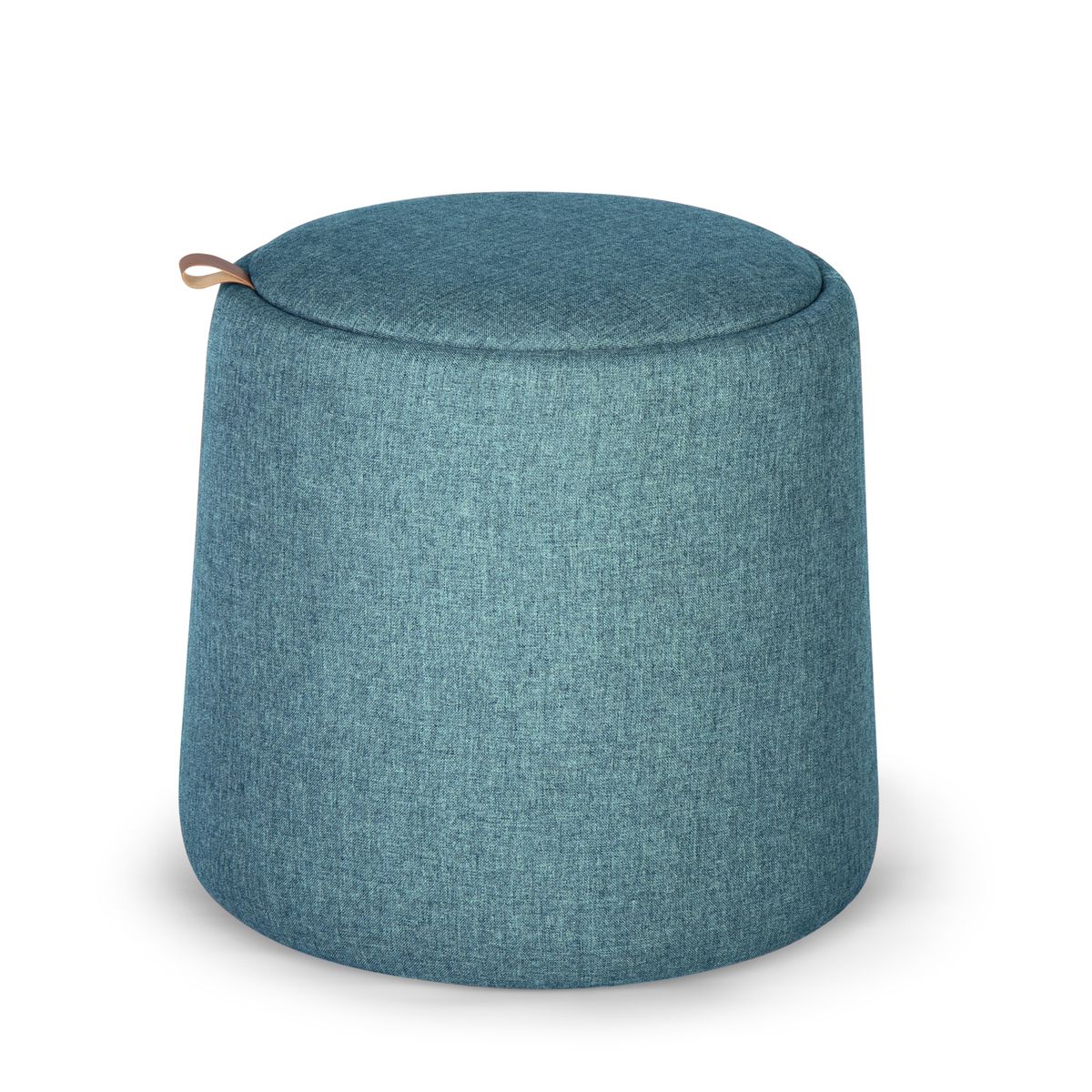 ASIMETRIKA - Pouf PUFFO - Azul Turquesa