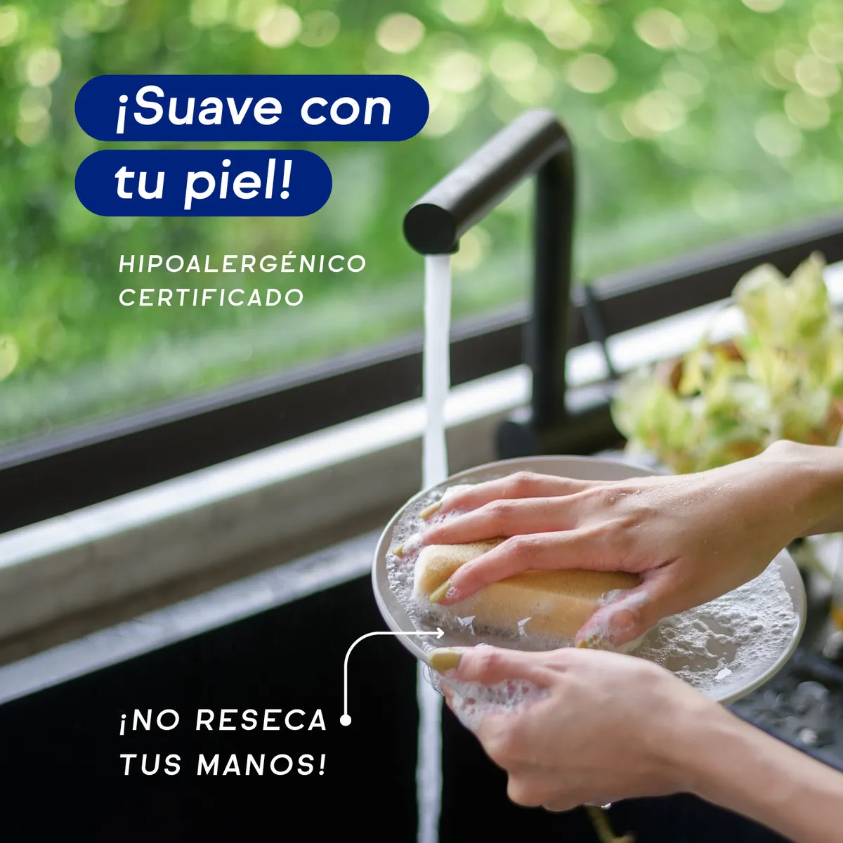 FREEMET - Lavaloza Hipoalergénico 2L  mandarina Freemet Ecológico
