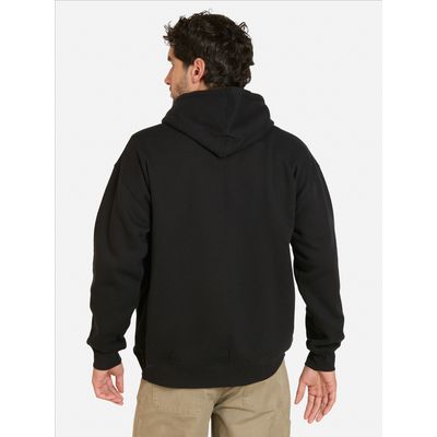 Imagen 2 del producto Poleron Canguro Breaker Negro Hombre - Negro