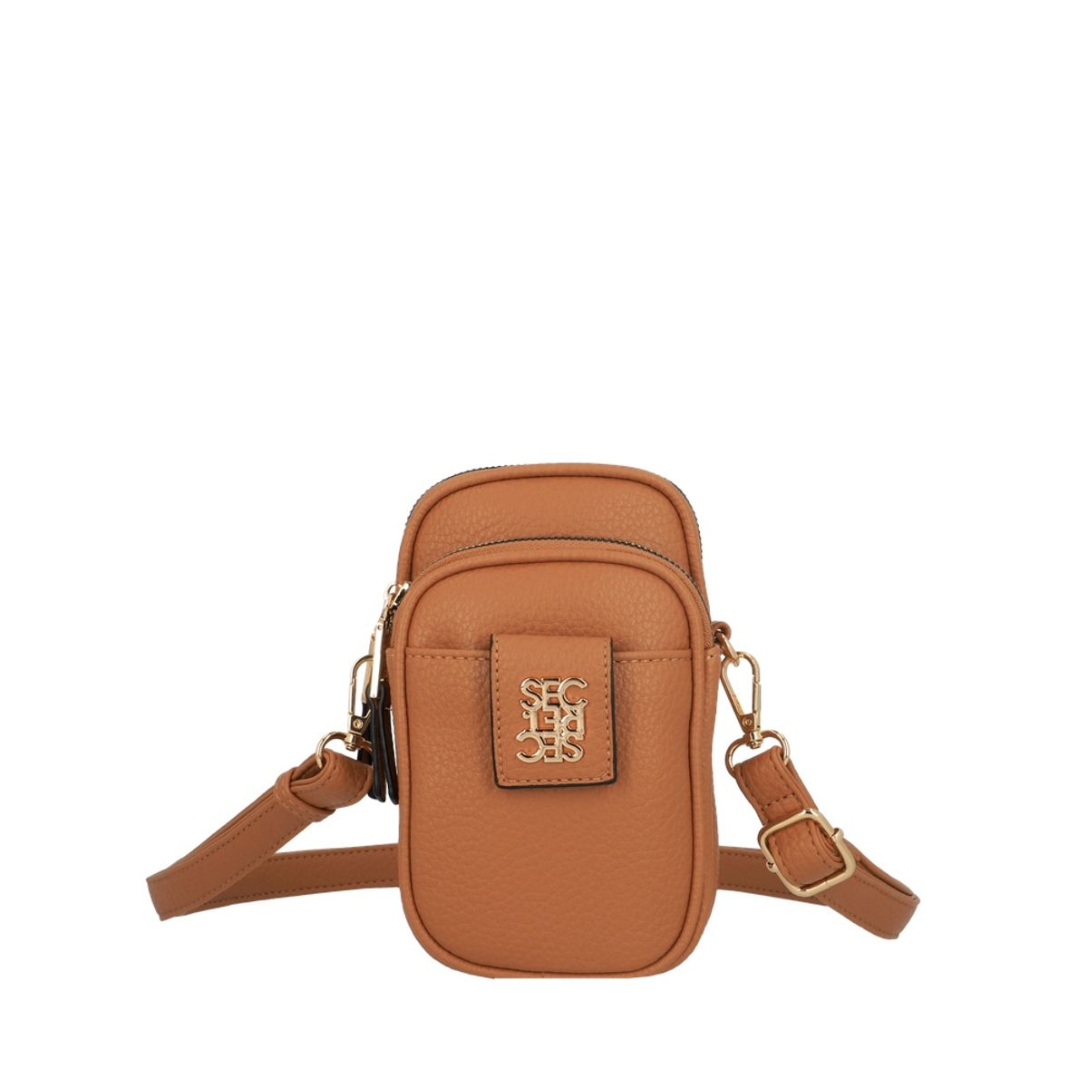 SECRET - Portacelular Secret Cambria SC6 L Café