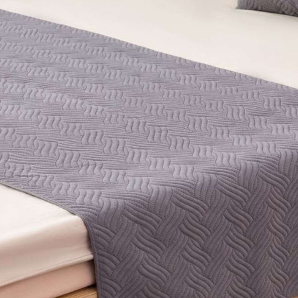 GENERICO - PIECERA MAS 2 FUNDAS ELEGANTE GRIS