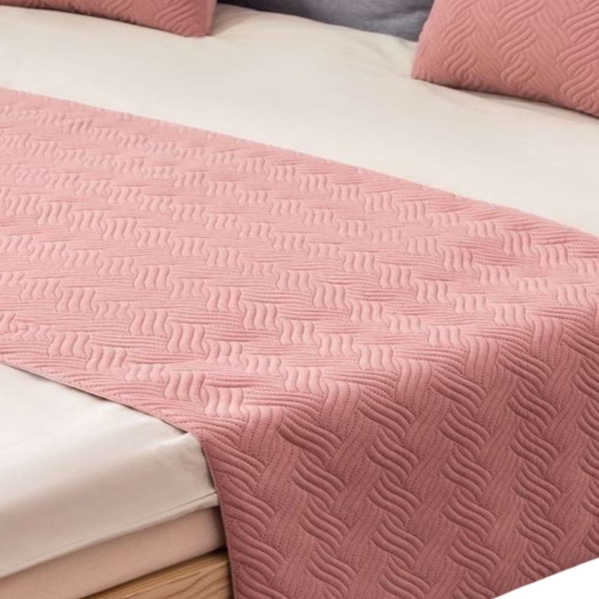 GENERICO - PIECERA SIN FUNDAS ELEGANTE ROSA