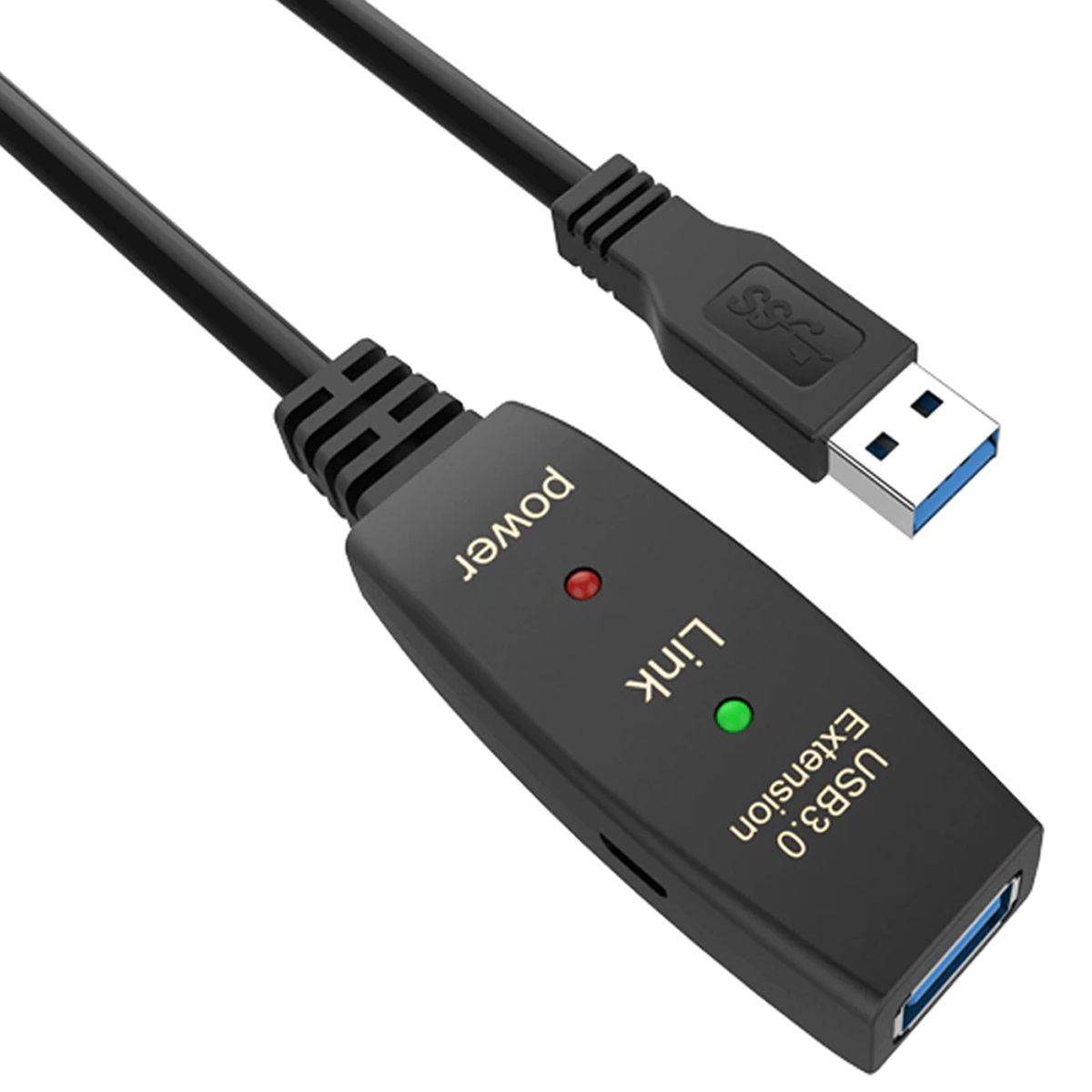 GENERICO - CABLE ACTIVO USB 3.0 A-A 5 METROS M/H