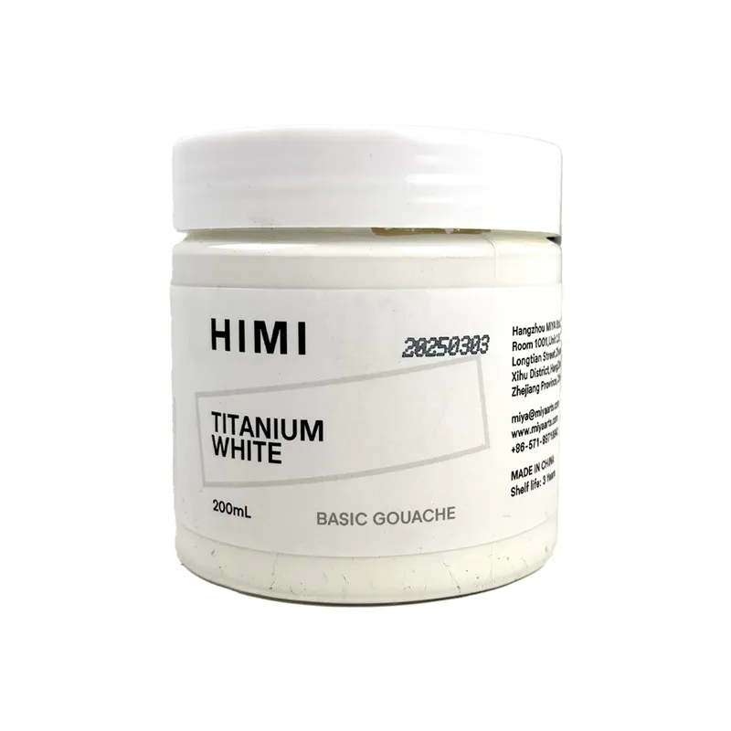 HIMI - Himi Pote de Gouache Blanco Titanio 200ml