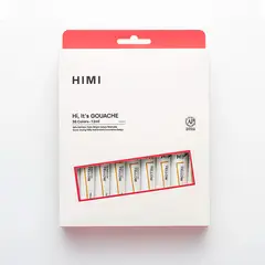 HIMI - Set de 36 Tubos de Pintura Gouache 12ml