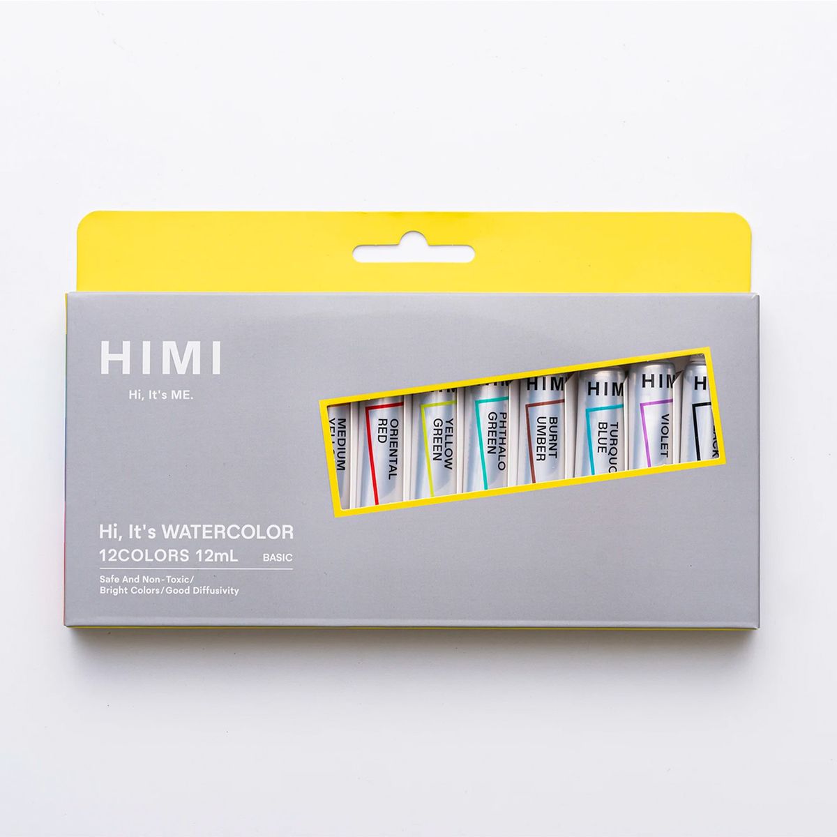 HIMI - HIMI Set Tubos de Acuarela 12 ml 12 Colores