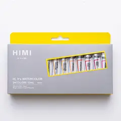 HIMI - Set Tubos de Acuarela 12 ml 24 Colores
